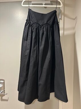 Mare Mare x Anthropologie Basque-Waist Maxi Skirt